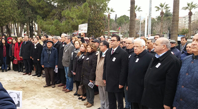 UĞUR MUMCU VE DEMOKRASİ ŞEHİTLERİ ANILDI