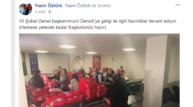 AKŞENER 10 ŞUBAT’TA DENİZLİ’DE