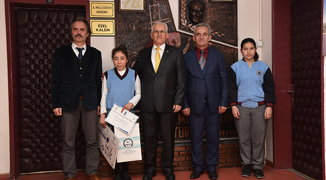 "YBO'DA YAŞAM" RESİM YARIŞMASINDA BİRİNCİYİZ