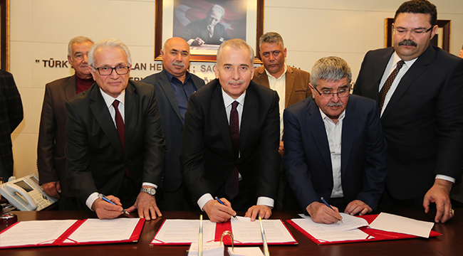 BÜYÜKŞEHİR ÇİFTÇİLERi DE KAZANDIRIYOR