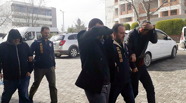 DENİZLİ MERKEZLİ 6 İLDE DOLANDIRICILIK ÇETESİNE DARBE
