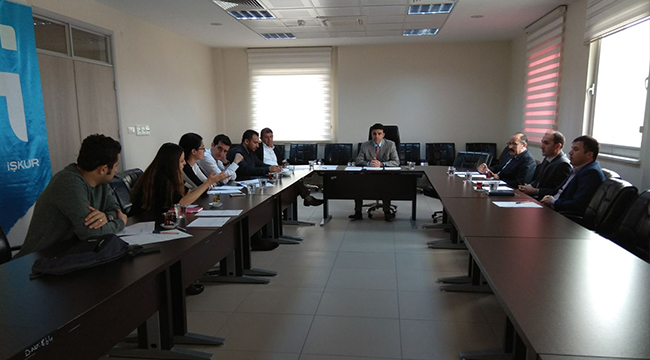İŞKUR’DA MESLEKİ REHBERLİK VE DANIŞMANLIK TOPLANTISI