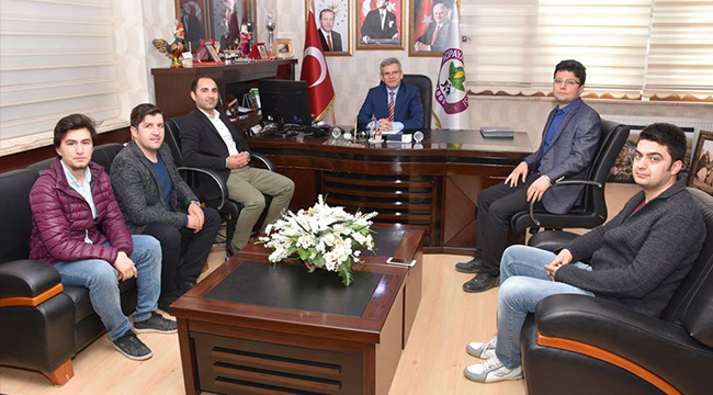 TÜGVA’DAN BAŞKAN ŞEVKAN'A ZİYARET