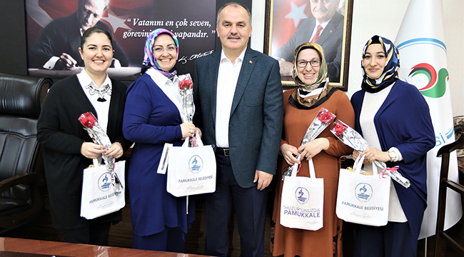 GÜRLESİN’DEN BAYAN PERSONELİNE JEST