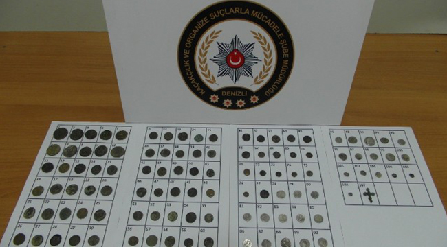 5 BİN 400 LİTRE AKARYAKIT VE 106 SİKKE BULUNDU