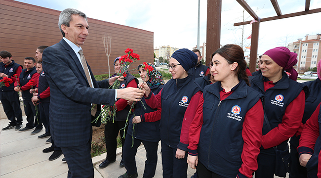 BÜYÜKŞEHİR SAĞLIK ORDUSUNU UNUTMADI