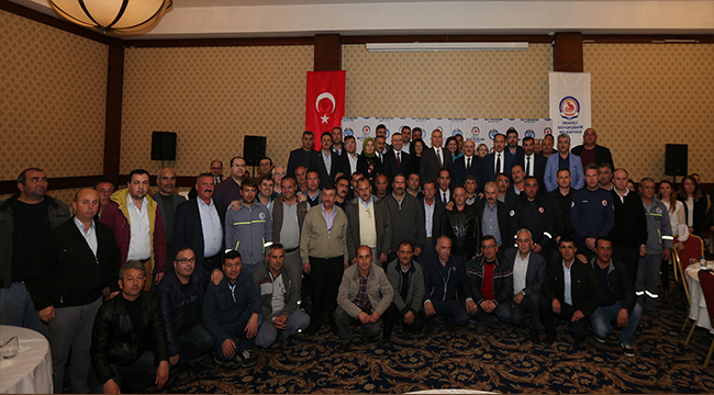 DESKİ ÇALIŞANLARI SÖZLEŞMEYE İMZA ATTI