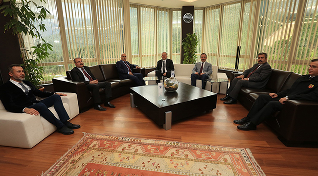 ÜNİVERSİTENİN GÜVENLİK TEDBİRLERİNİ KONUŞTULAR