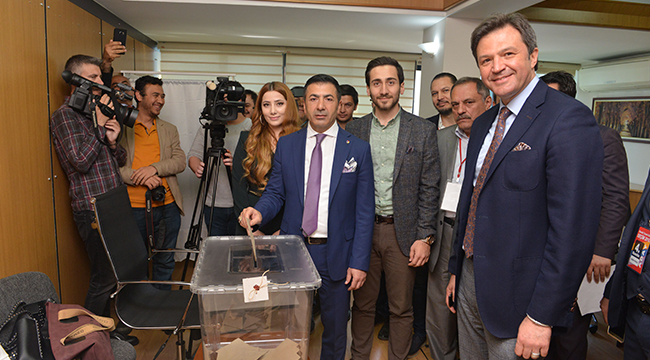 DTO SEÇİMLERİNDE ZAFER "ERDOĞAN"IN OLDU