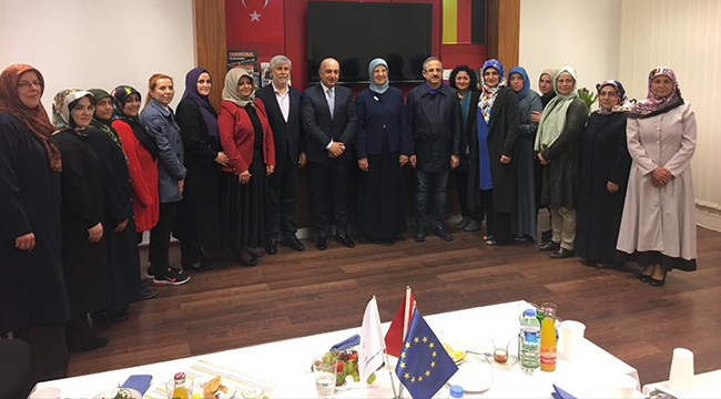 RAMAZANOĞLU ALMANYA’DA TEMASLARDA BULUNDU