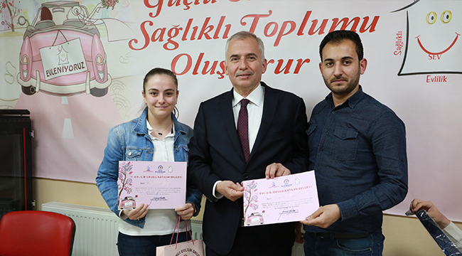 EVLİLİK OKULUNDA 36.DÖNEM SONA ERDİ