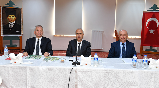 ORMAN YANGINLARI İLE MÜCADELE KOMİSYONU TOPLANDI