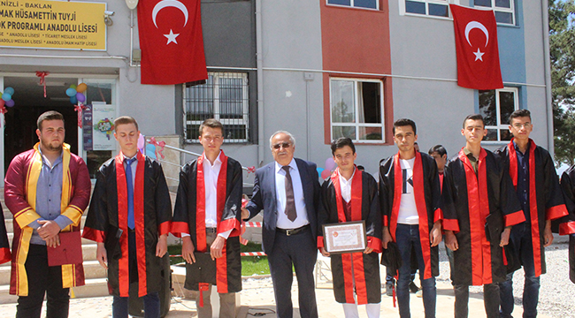 BAKLAN'DA MEZUNİYET SEVİNCİ