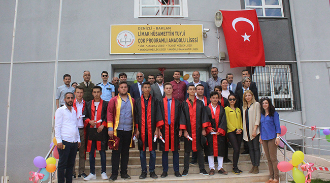 BAKLAN'DA MEZUNİYET SEVİNCİ