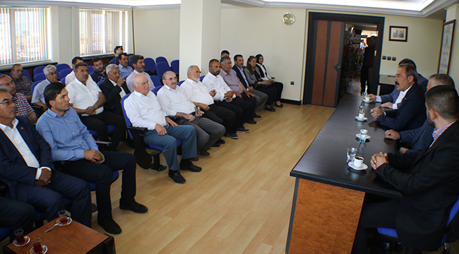 TİN, DESOB BAŞKANI DEVECİOĞLU’NU ZİYARET ETTİ