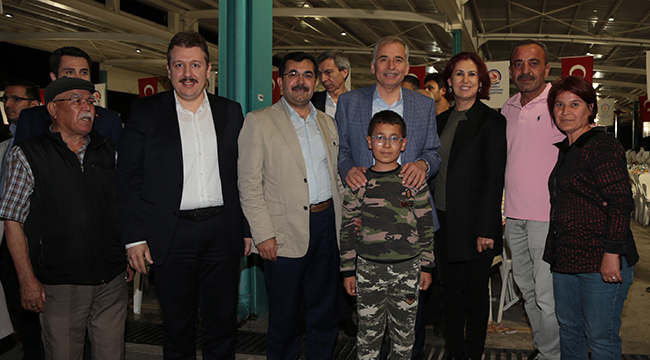 BÜYÜKŞEHİR’İN GÖNÜL SOFRASI YENİ MAHALLE’DE KURULDU