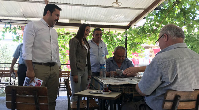 MİLLETVEKİLİ ADAYLARI HALKIN SORUNLARINI DİNLİYOR