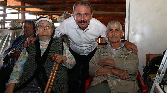 AK PARTİLİ TİN ACIPAYAMLILARLA BULUŞTU