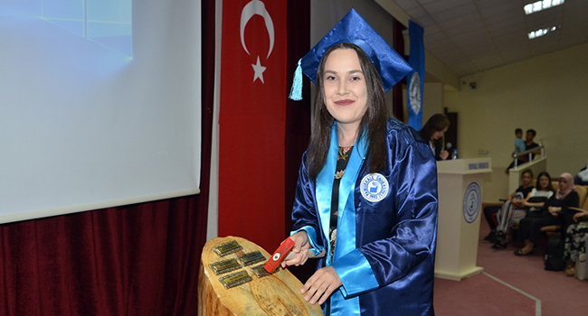 ÇİVRİL ATASAY KAMER MYO’DA MEZUNİYET COŞKUSU