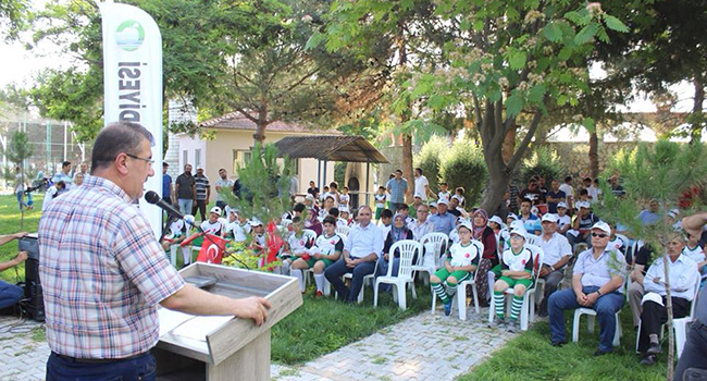 ÇİVRİL’DE YAZ SPOR OKULLARI AÇILDI