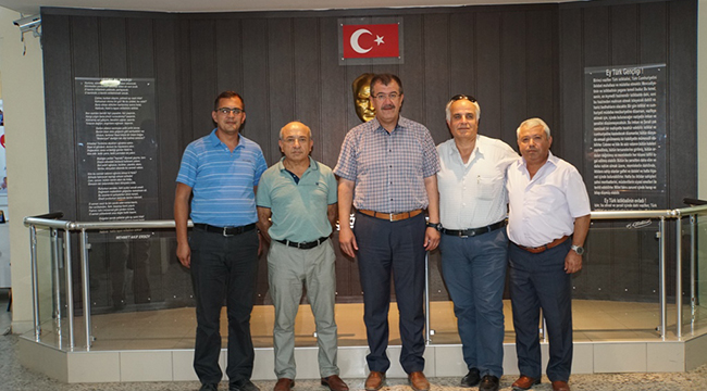 BAŞKAN GÜVEN PERSONELİYLE BAYRAMLAŞTI
