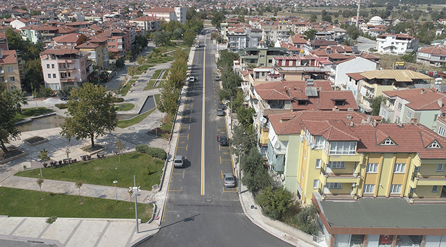 PAMUKKALE'DE CADDE VE SOKAKLAR GÜZELLEŞTİ