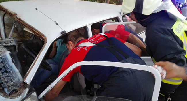 IRLIGANLI'DA FECİ KAZA