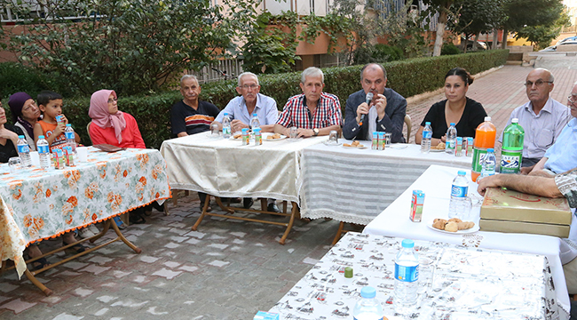 BAŞKAN GÜRLESİN,KUŞPINAR HALKI İLE BULUŞTU