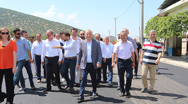 TAVAS SANAYİ SİTESİ SICAK ASFALTA KAVUŞTU