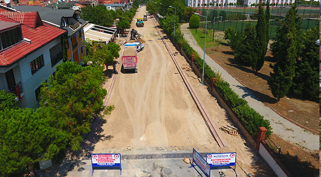ÜST YAPI ÇALIŞMALARI ARALIKSIZ SÜRÜYOR