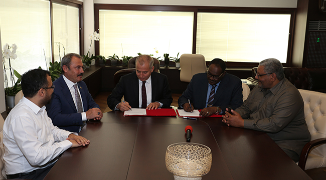 DENiZLi'YE SUDAN'DAN KARDEŞ ŞEHİR