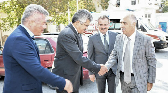 VALi KARAHAN'DAN, HALK SAĞLIĞI VE ASP iL MÜDÜRLÜĞÜ'NE ZiYARET