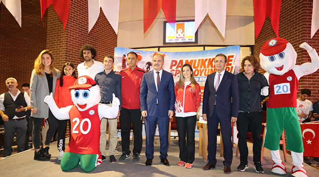 PAMUKKALE SPOR OYUNLARI TAMAMLANDI