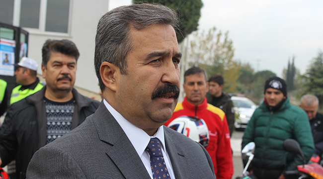 EMNİYETTEN MOTOSİKLET SÜRÜCÜLERİNE HEDİYE KASK