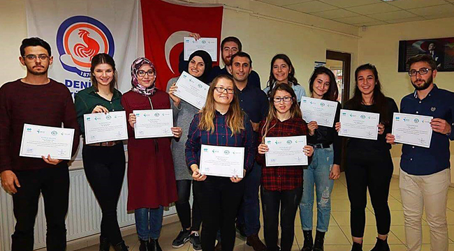 GENÇLER İŞ KULUBÜ EĞİTİMİNDEN GEÇTİ
