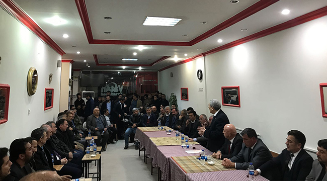 MHP, ÇİVRİL’DEKİ ÜLKÜCÜLERİ BİR ARAYA GETİRDİ