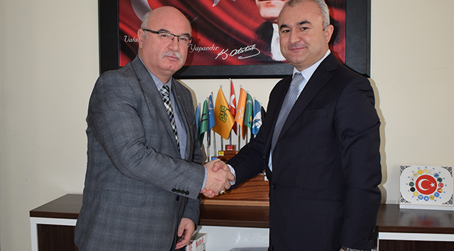 MHP’Lİ GARİP KAMU SEN’İ ZİYARET ETTİ