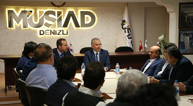BAŞKAN ZOLAN MÜSiAD’I ZİYARET ETTİ