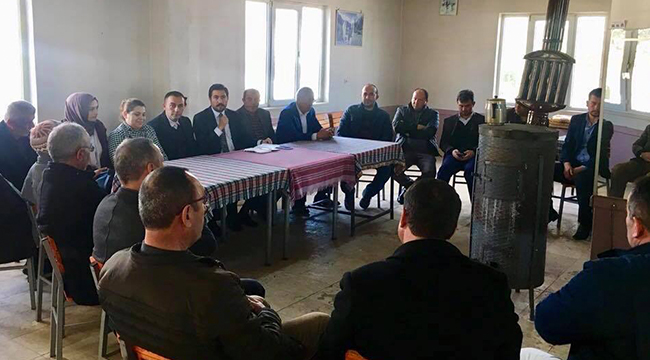 ÖZKAN ÇİVRİL’DE HALKLA BULUŞTU