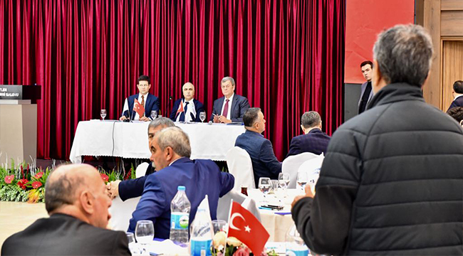 VALİ KARAHAN, MERKEZEFENDİ MUHTARLARINI DİNLEDİ