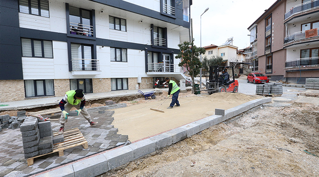PAMUKKALE'DE ÜST YAPI ETAP ETAP YAPILIYOR