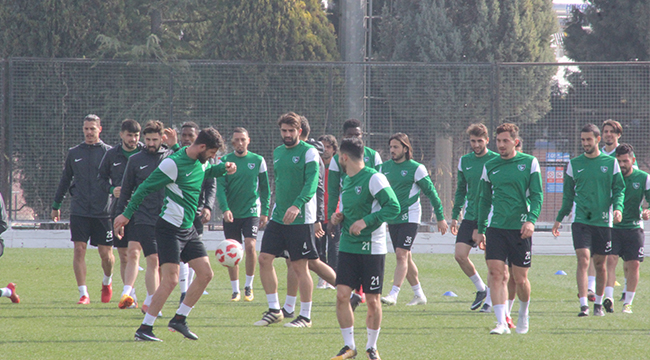 DENİZLİSPOR, ELAZIĞSPOR MAÇINA HAZIRLANIYOR