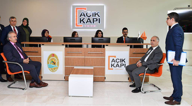 “AÇIK KAPI” PROJESİ HİZMETE GİRDİ