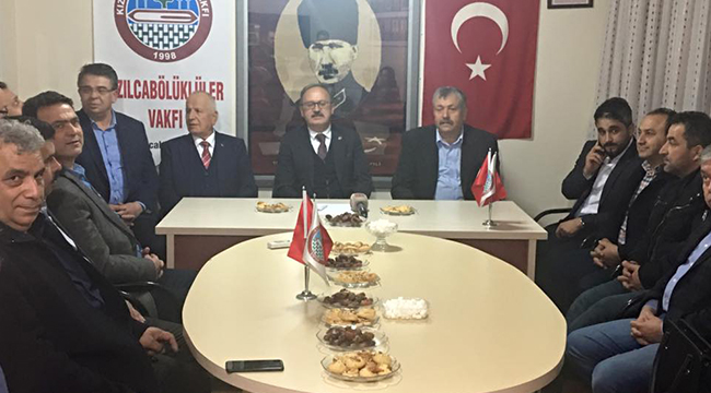 BAŞKAN AKYOL KIZILCABÖLÜKLÜLER VAKFINI ZİYARET ETTİ