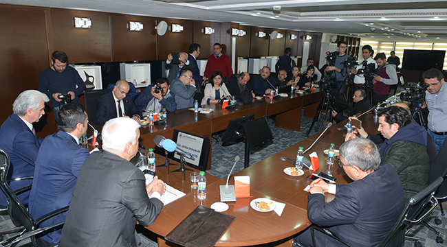 ODA BAŞKANLARINDAN ORTAK BASIN TOPLANTISI