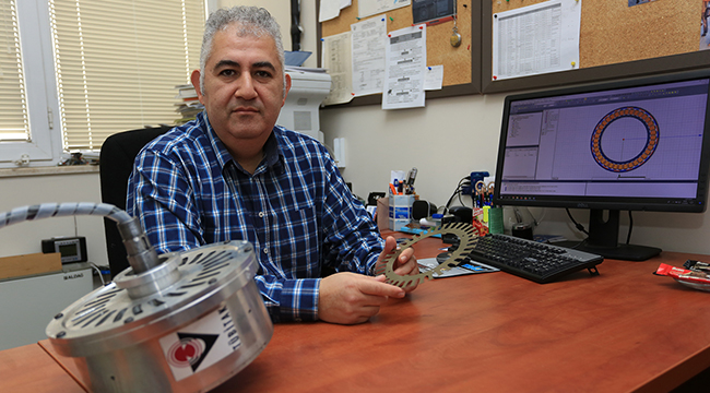 ÜRETİME HAZIR VE YÜKSEK VERİMLİ MOTOR PAÜ’DE
