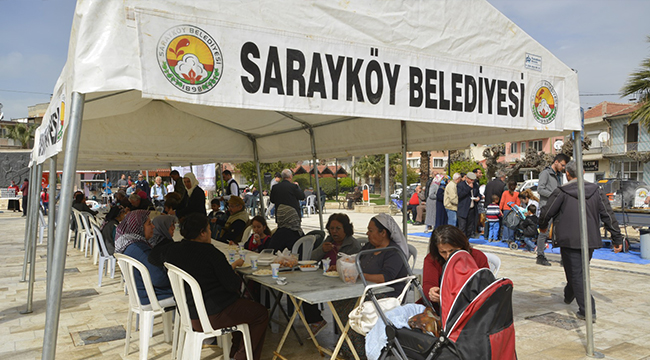 SARAYKÖY’DE ŞEHİTLER İÇİN PİLAV VE LOKMA HAYRI