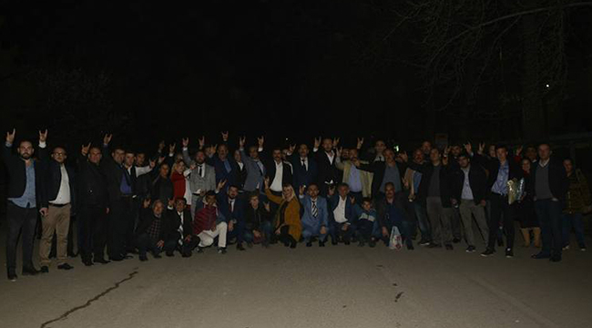 DENİZLİ, KURULTAYA 52 ARAÇLA KATILDI