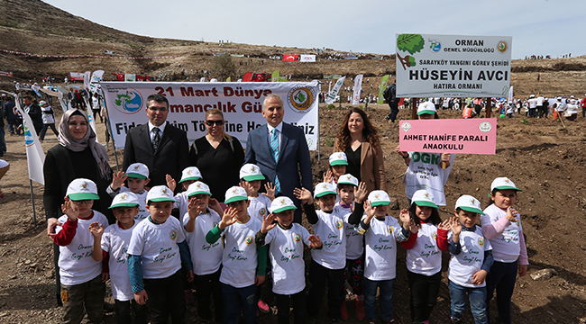 AVCI’NIN ADI HATIRA ORMANINA VERİLDİ