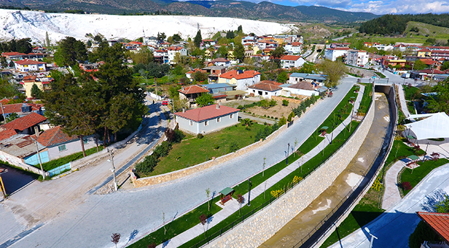 PAMUKKALE'YE BÜYÜKŞEHİR’İN ELİ DEĞDİ